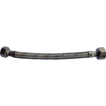 Wężyk w oplocie stalowym 3/8''x3/8'' L-40