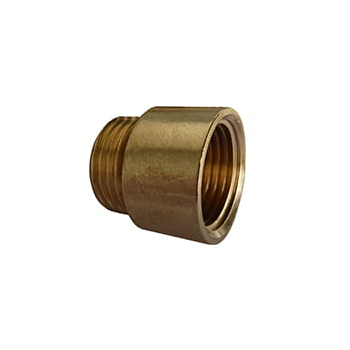 Mosiądz przedłużka 3/8'' L-10