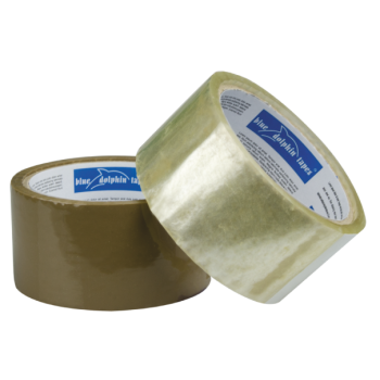BLUE DOLPHIN Taśma pakowa 48mm x 60yd przezroczysta